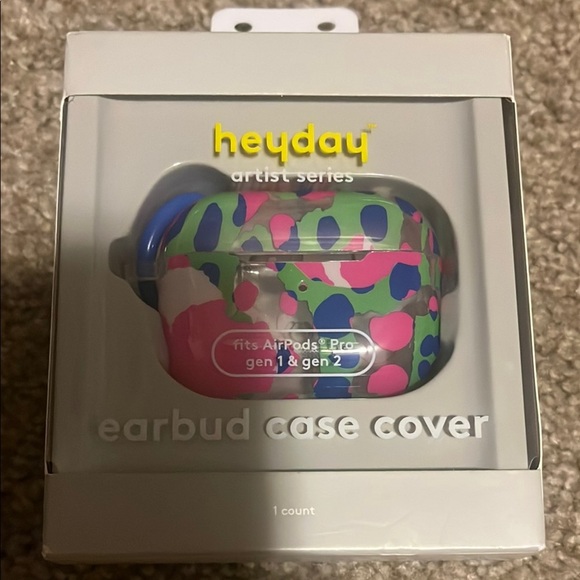 AirPod Pro Case, Heyday Artist Series Multicolor Earbud Case - Picture 1 of 6